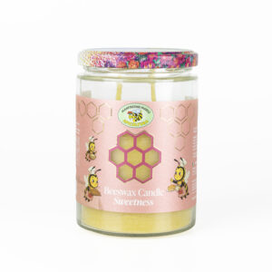 CANDELA ALLA CERA D'API AMBIENTE PROFUMATA SWEETNESS