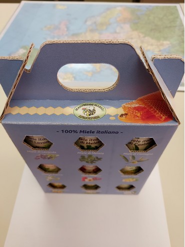 CONFEZIONE REGALO MIELI ITALIANI 9 PZ DA 40 GR CADAUNO - immagine 4