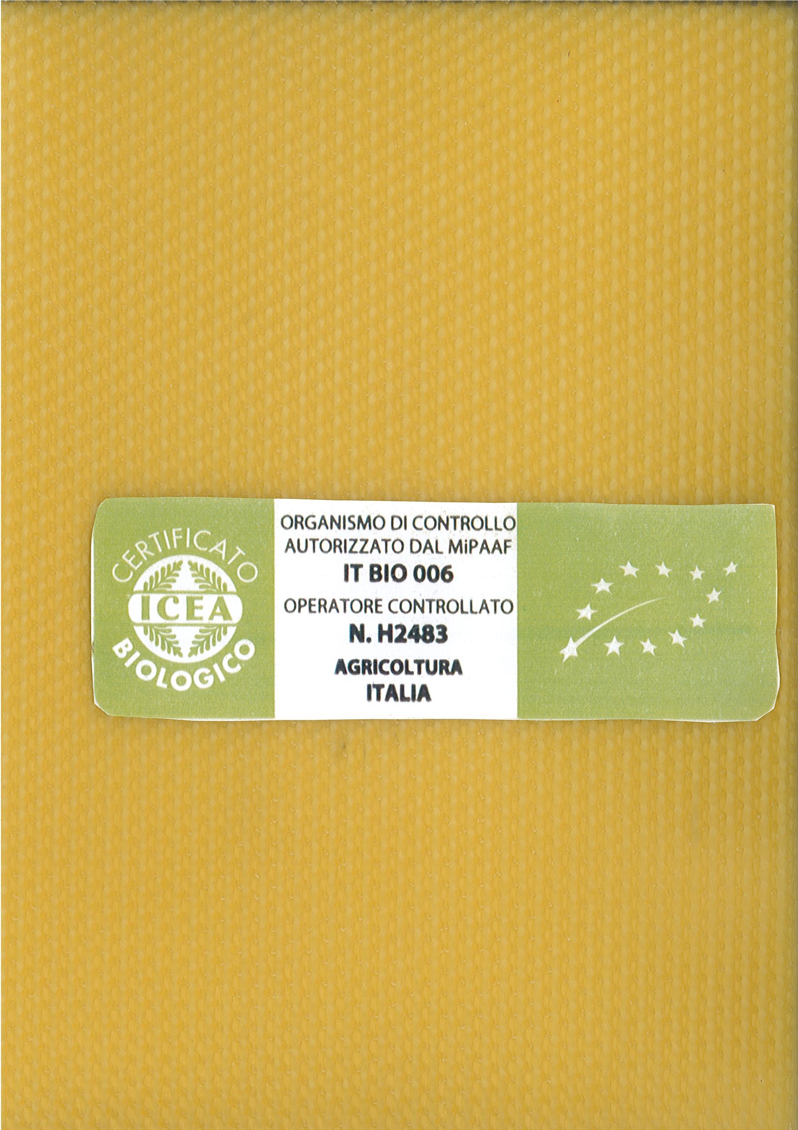 FOGLI CEREI NIDO CERTIFICATI BIOLOGICI 5 KG