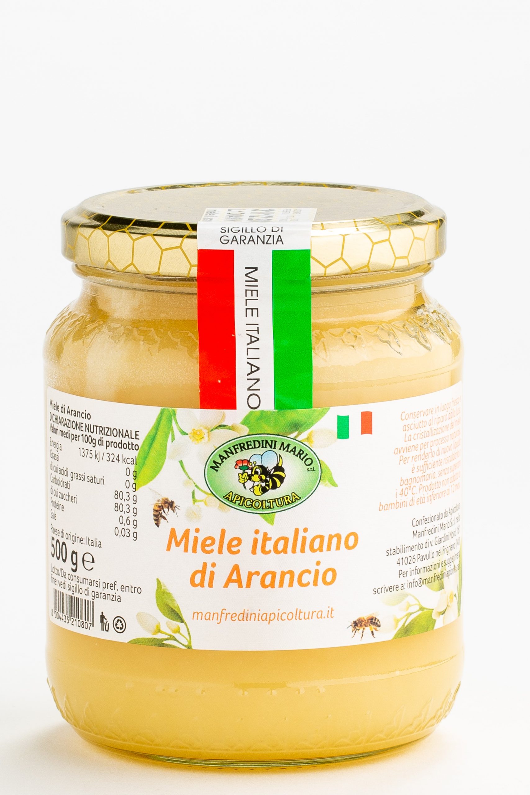 MIELE DI ARANCIO ITALIANO 1/2 KG