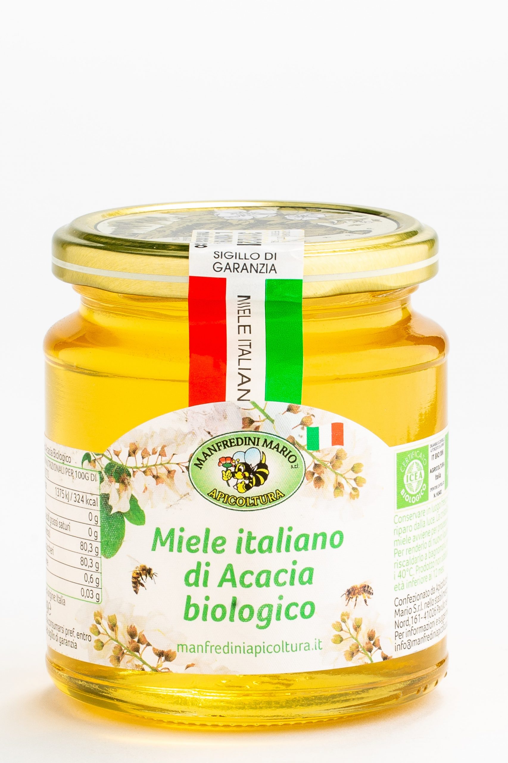 MIELE DI ACACIA BIOLOGICO 400 GR